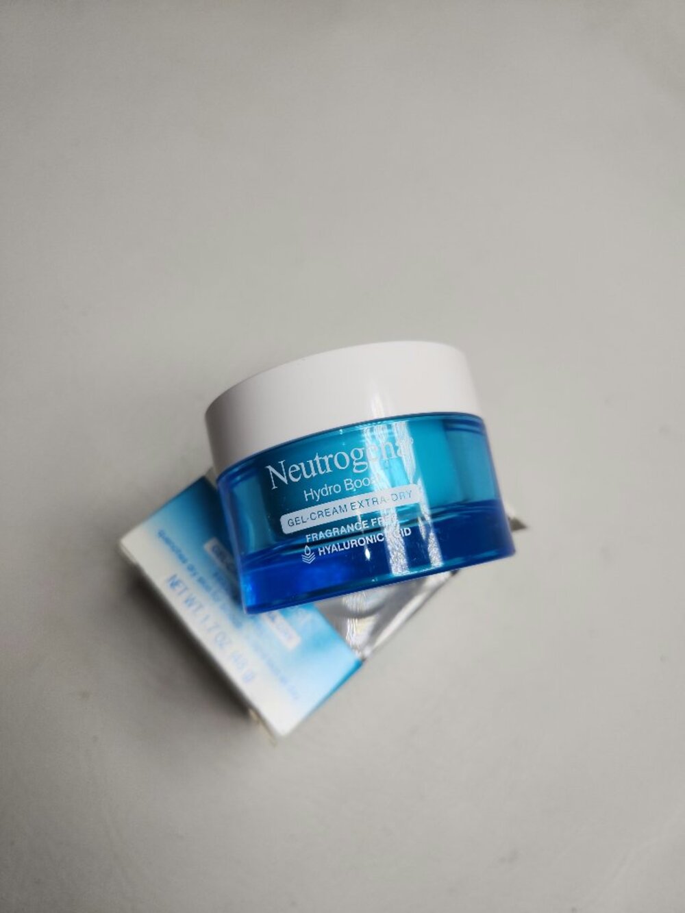 Neutrogena Hydro Boost Gel-Cream Extra Dry Skin 1.7 oz / 48g - Open Box Like New